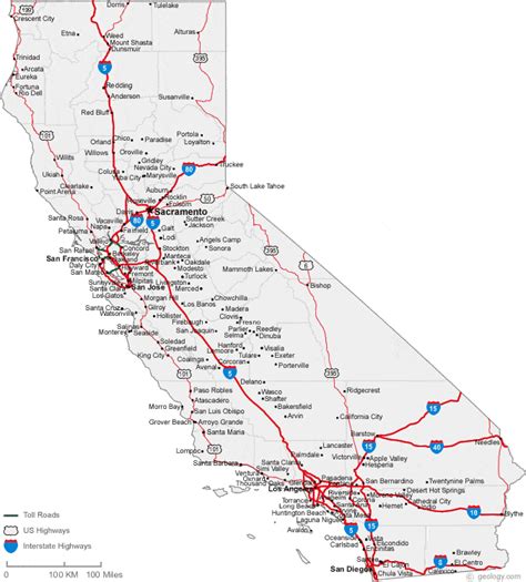 map of cities in northern california|Map of California – Cities and Highways .